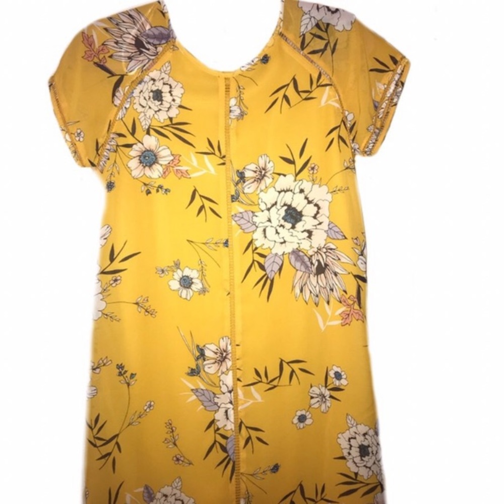 floral patterned day dress